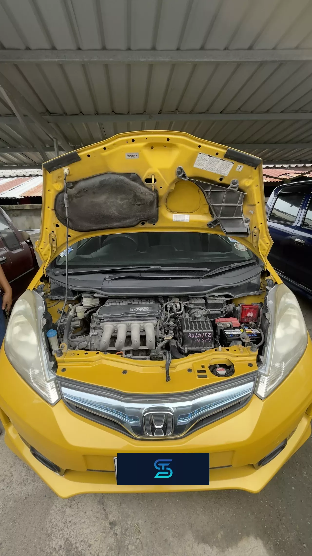 ติดตั้งแบตเตอรี่ FB S550L HONDA Jazz GE 1.5 (ปี 2008 - 2013) (2008-2013) THE HEIM KAFFEE เอส.ที.แบตเตอรี่ ศรีราชา ชลบุรี