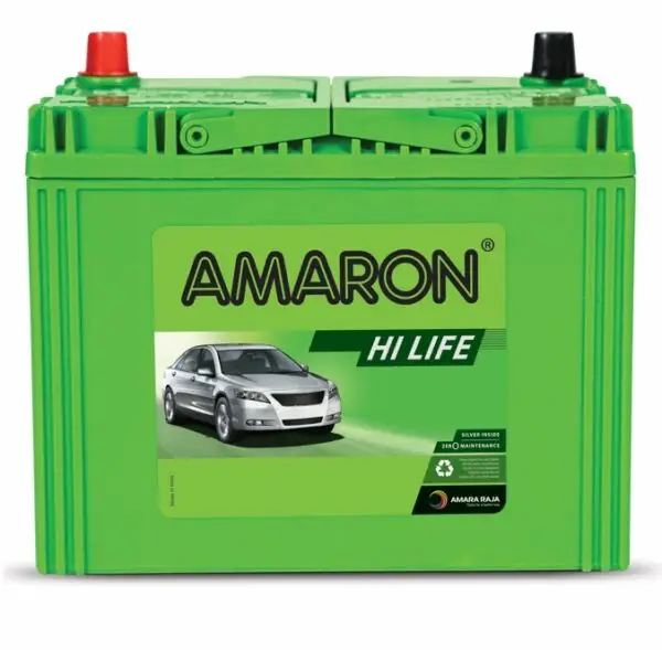 บริการเปลี่ยนแบตเตอรี่รถยนต์ AMRARON 65D26L ถึงบ้านในศรีราชา