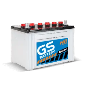 บริการเปลี่ยนแบตเตอรี่รถยนต์ GS Extra120L/R ถึงบ้านในศรีราชา